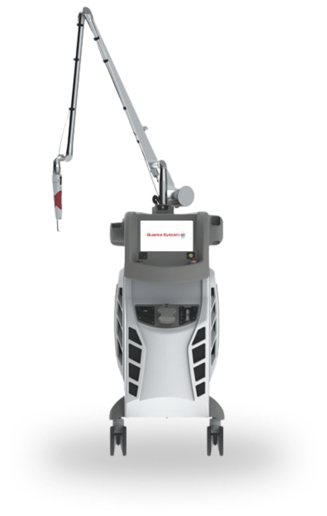 Laser tattoo removal machine